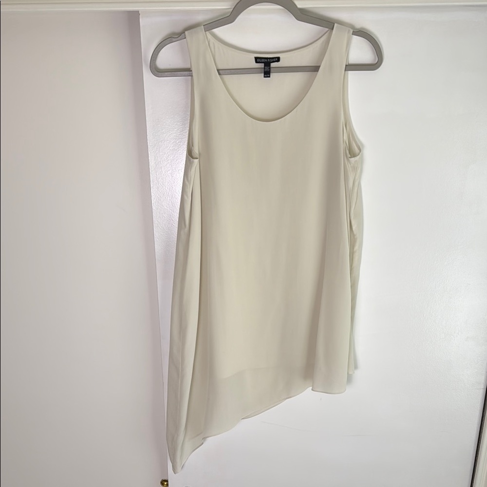 Eileen Fisher Silk Sleeveless Tunic - XS